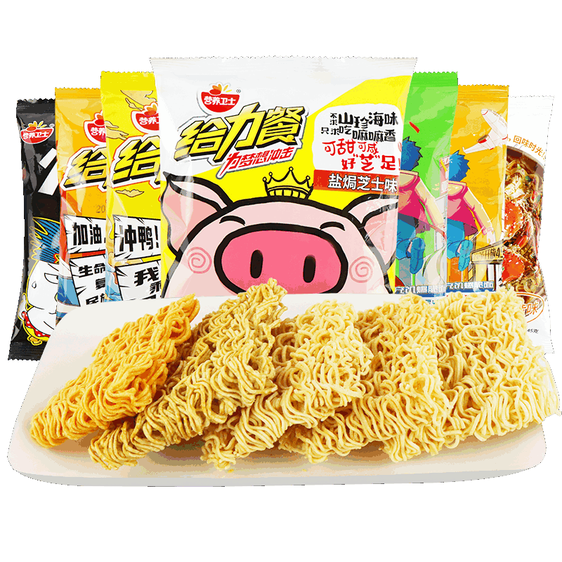 营养卫士给力餐干脆面休闲零食