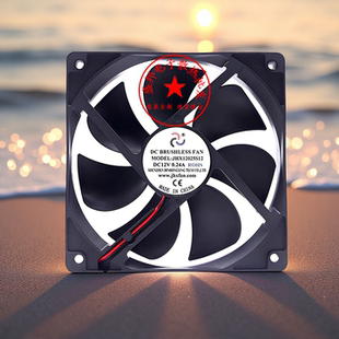 全新佳宏兴 JHX12025S12 12V 0.24A 12CM 12025 机箱电源散热风扇