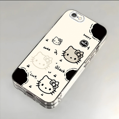 适用苹果6s/7/8plus手机壳新款iPhoneXSmax防摔XR外壳5SE透明壳11pro全包12/13软14P可爱卡通ip15女16E保护套