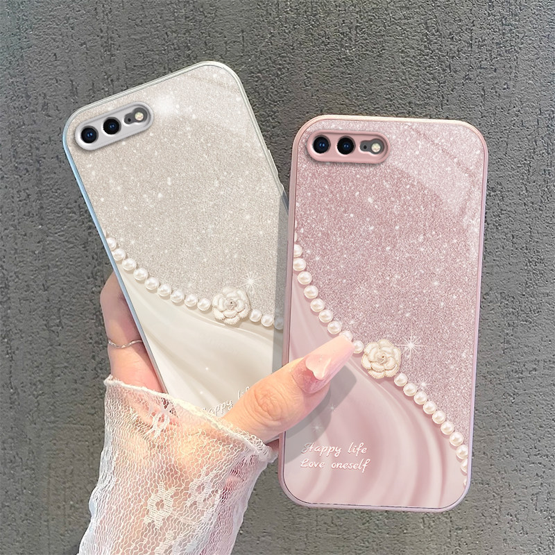苹果7plus手机壳iphone7plus的ip新款splus全包防摔i8plus液态玻璃i7plus保护i套a苹果iphonerplus七了a1外壳