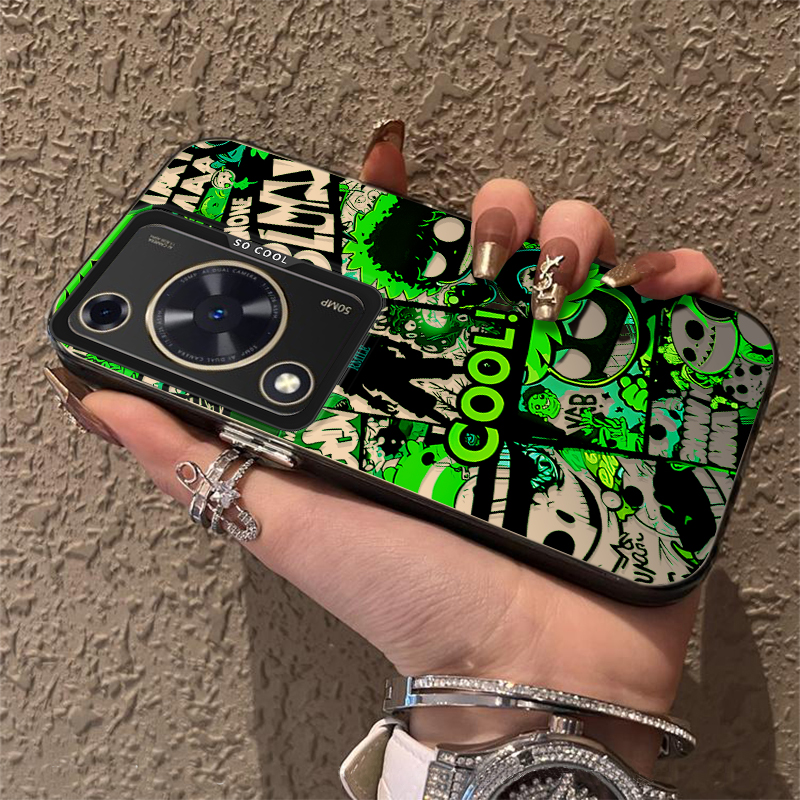 适用华为畅享70pro手机壳60X新款保护畅想60Por全包防摔7OZ硬外壳hi荣耀畅享60s动漫男孩鼎桥m40套创意麦芒20