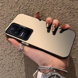 适用红米K40S手机壳RedmiK40S保护套K4Opro全包防摔KS小米Redmi新款 高级感男女 外壳RED简约纯色k40游戏增强版