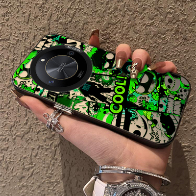 适用荣耀x50手机壳新款华为x50i动漫男孩honorX30i全包防摔X40GT保护套畅玩50plus网红play8t个性x10外壳高级