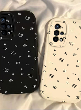 适用oppoa93手机壳新款a96女款a97 5g全包防摔a93s软硅胶a97保护A955G套0pp0A9星星猫咪a91外壳opp0a92s的a83