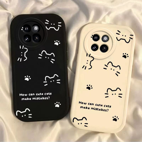 适用小米civi4pro手机壳新款CIVI3/2保护壳红米10Xpro5G全包防摔Redmi9A8硅胶mix4cviv1s外壳vici3可爱线条猫