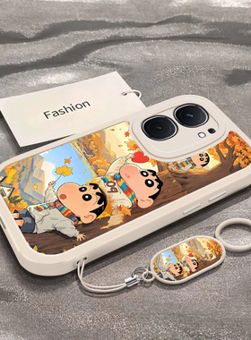 适用iqooneo9/8pro手机壳10新款vivoiqooneo5枫叶小新ipooneo6se全包防摔iq00neo7软硅胶icooneo3卡通noe男女