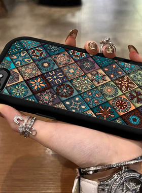 适用苹果6s/7/8plus手机壳新款iPhoneXR全包防摔XSmax外壳5SE软硅胶11保护套13/12mini复古14pm可爱ip15pro女