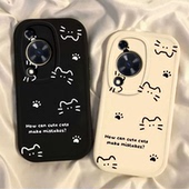 适用华为畅享70手机壳畅想70Pro保护套5G新款 CTR一AL20线条猫咪软硅胶女全包防摔70s荣耀CTRAL享畅亨70z外壳