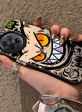 适用一加12/11手机壳ace3全包1+11+ace2保护壳oppo元气壳呲牙耿鬼ACE2pro防摔oneplusaecPRO炫酷Ace5男款外壳