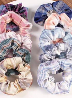 现货/5/Pcs Silk Scruchies Prit Leopard Scruchie Set Elast