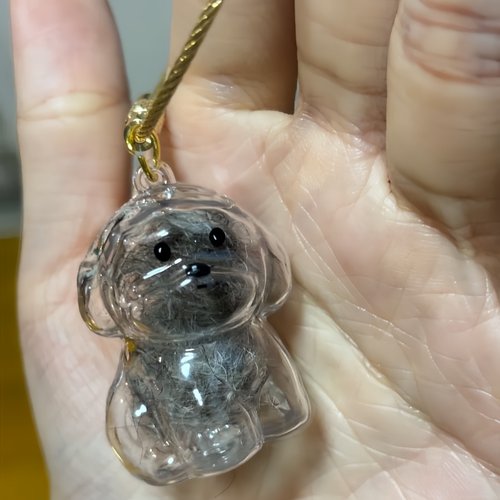 狗毛收纳可爱挂件钥匙扣包挂饰