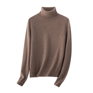 翻领修身 100%山羊绒内搭经典 显瘦保暖休闲 羊绒衫 悦戎2025秋冬新款