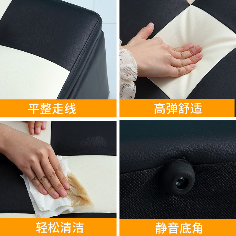 理发店沙发等候椅简易发廊专用长椅小凳子简约美发店休息区沙发