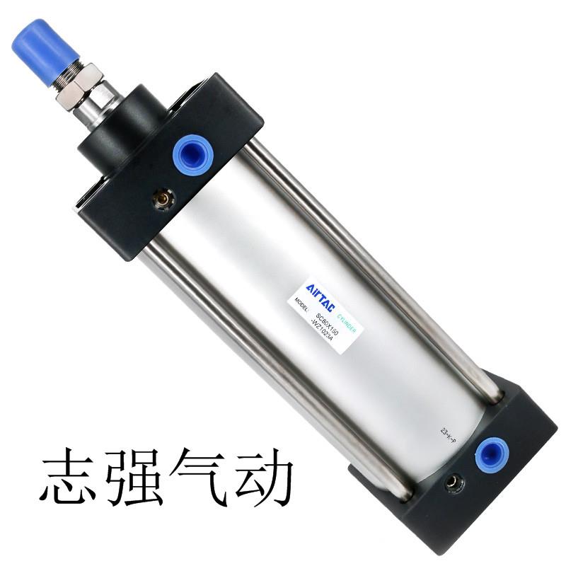 亚德客标准气缸 SC63X25S/50S/75S/100S/125S/150S/175S