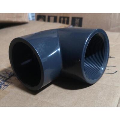 UPVC内牙弯头 内丝弯头国标 美标 SCH80 内牙弯头20 32 50 63 40