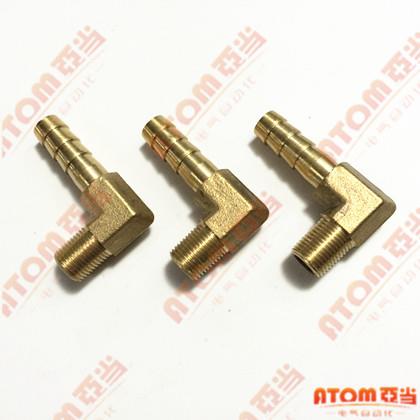 加厚铜接头外丝铜宝塔弯头气嘴水咀6-01 8-02 10-03 1分2分3分4分