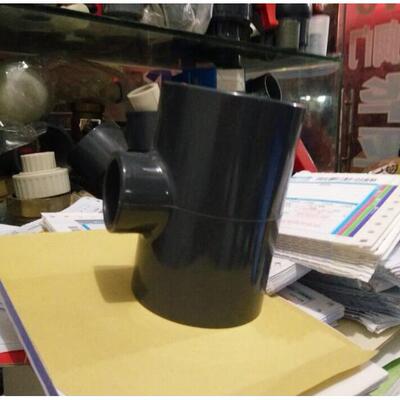 环琪UPVC异三通SCH80美标三通PVC变径三通异径三通大小三通15 100