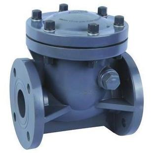 UPVC法兰止回阀  旋启式 横 卧式止回阀 PVC法兰止回阀 DN25--100