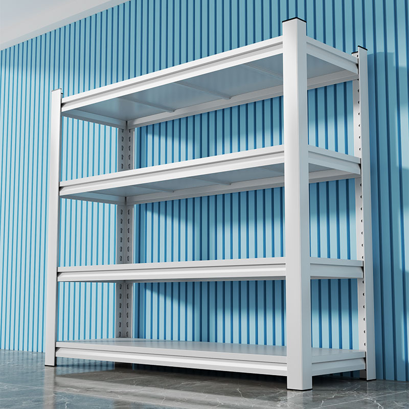 家用仓储货架多层置物柜落地杂物柜快递阳台厨房多功能钢制收纳柜