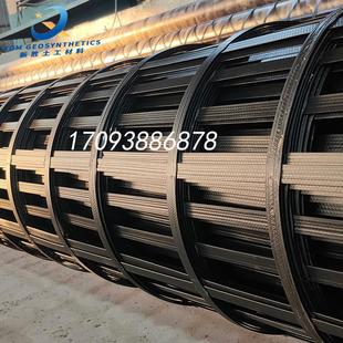 重庆钢塑土工格栅聚乙烯格栅厂家直销300N钢塑格栅