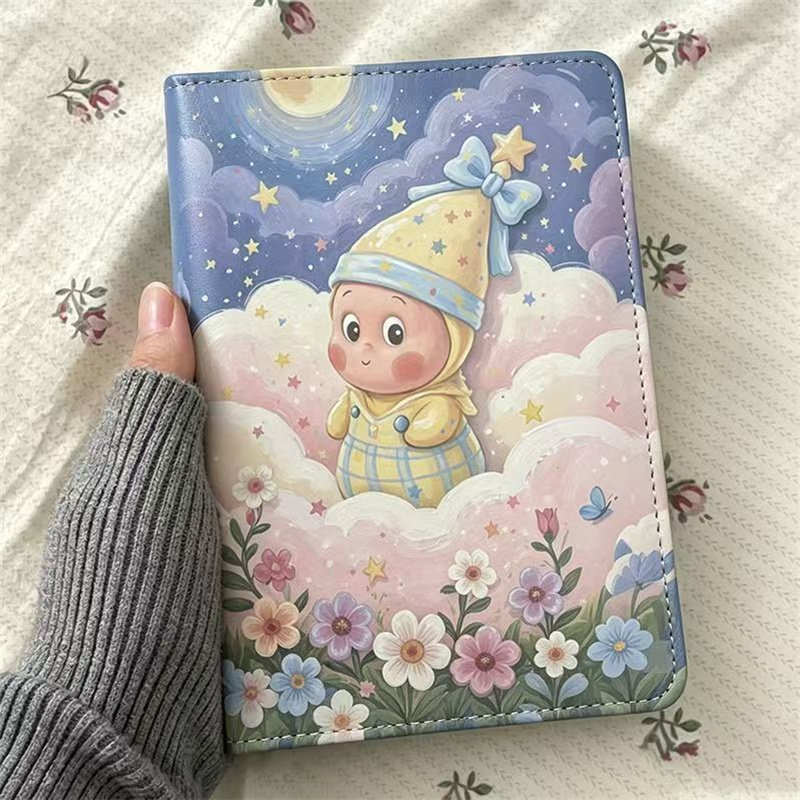 云朵星星人笔记本全彩页手账本