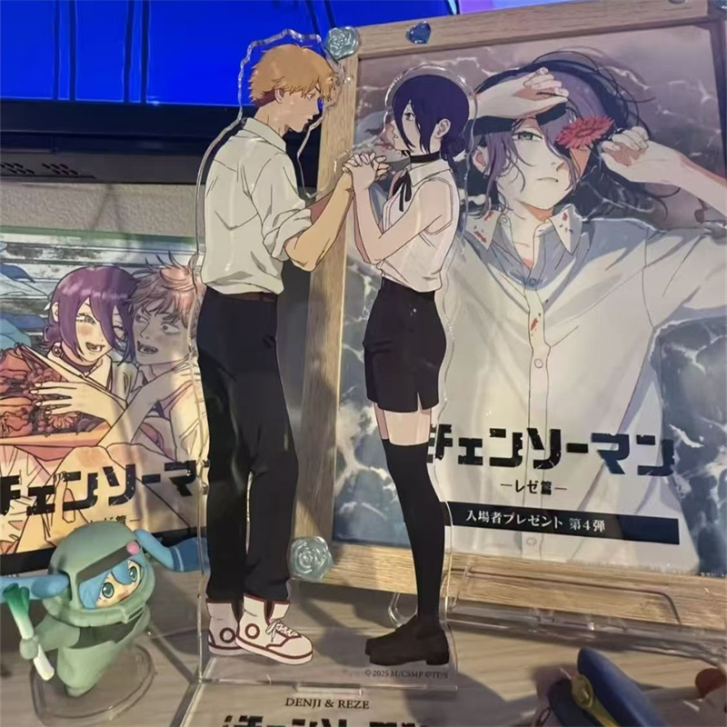 电锯人剧场版蕾塞电次牵手立牌