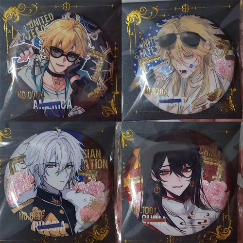 ch国拟五常吧唧周边徽章谷子