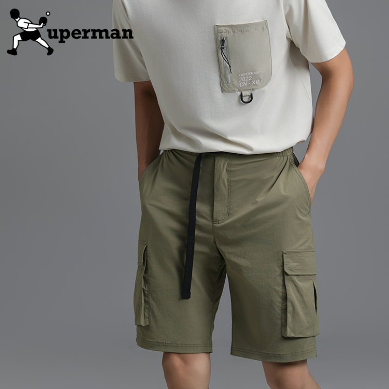 Xuperman户外防泼水工装短裤运动休闲通勤百搭男女同款,运动服/休闲服装,运动中长裤／短裤,淘宝优惠券,粉丝福利购,淘宝优惠卷