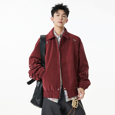 SHAPOES男生卡哈特休闲皮衣外套