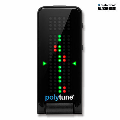 。TC Electronic PolyTune Clip 灵敏精准吉他贝斯调音表 调音器