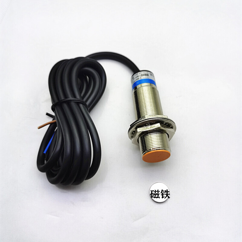 。M18远距离磁性开关NPN三线制SJM18-60N1接近感应磁性传感器12V2