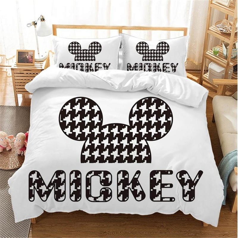 现货Bla ad   Miie Mouse Beddig  Boy Girl  Twi