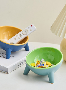 速发创意进门入户玄关收纳摆件北厅放居摆鞋台家柜装饰品托盘