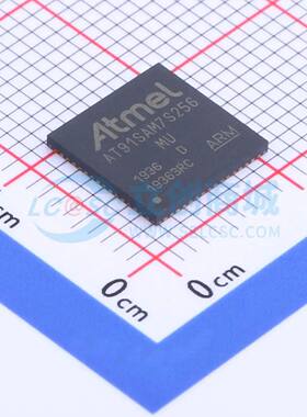 单片机(MCU/MPU/SOC) AT91SAM7S256D-MU QFN-64-EP(9x9) 原装正品