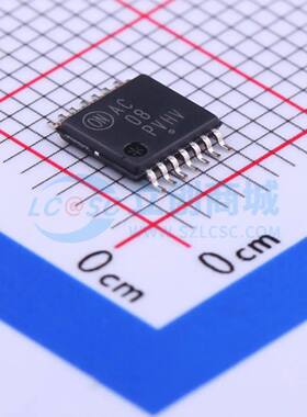 原装 逻辑门 MC74AC08DTR2G TSSOP-14 正品现货