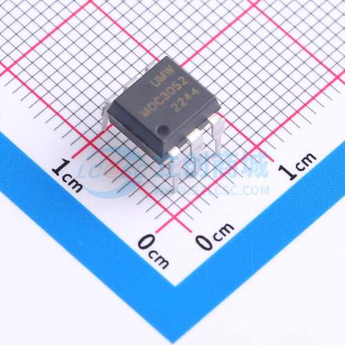 可控硅输出光耦 MOC3052M(UMW) DIP-6 原装正品