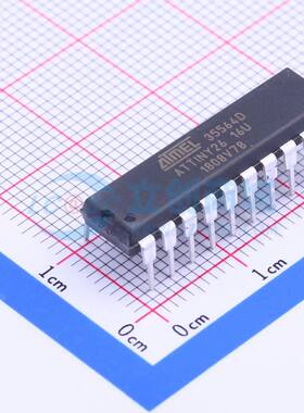 单片机(MCU/MPU/SOC) ATTINY26-16PU PDIP-20 原装正品