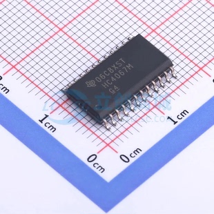 模拟开关/多路复用器 CD74HC4067M SOIC-24-300mil 原装正品