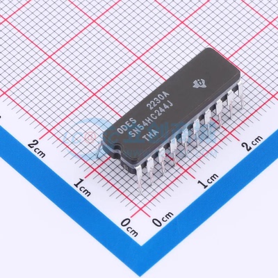 缓冲器/驱动器/收发器 SN54HC244J CDIP-20 原装正品 电子元器件