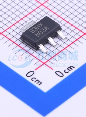 线性稳压器(LDO) LM1117MPX-ADJ/NOPB SOT-223-4 原装正品