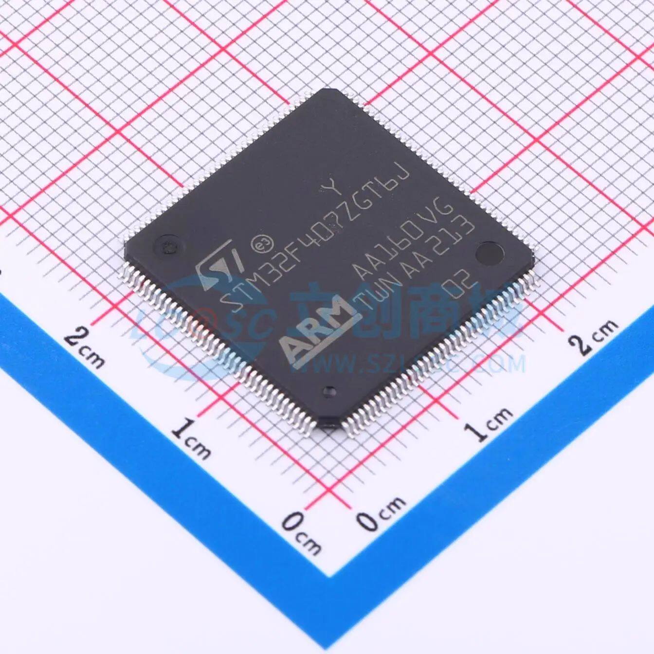 原装 单片机(MCU/MPU/SOC) STM32F407ZGT6J LQFP-144(20x20)图片