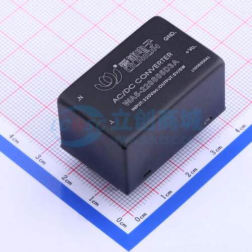 AC-DC电源模块 WA5-220S05D3A 插件,39x25mm 原装正品