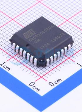 单片机(MCU/MPU/SOC) AT89C51CC02UA-SISUM PLCC-28(11.5x11.5)