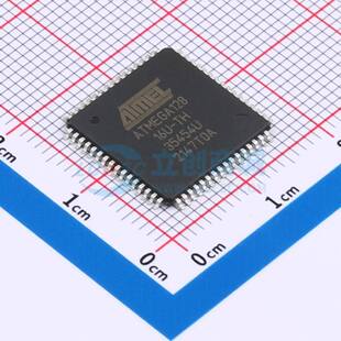 单片机(MCU/MPU/SOC) ATMEGA128-16AU TQFP-64(14x14) 原装正品