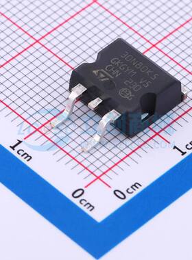 原装正品 场效应管(MOSFET) STB30N80K5 D2PAK(TO-263)