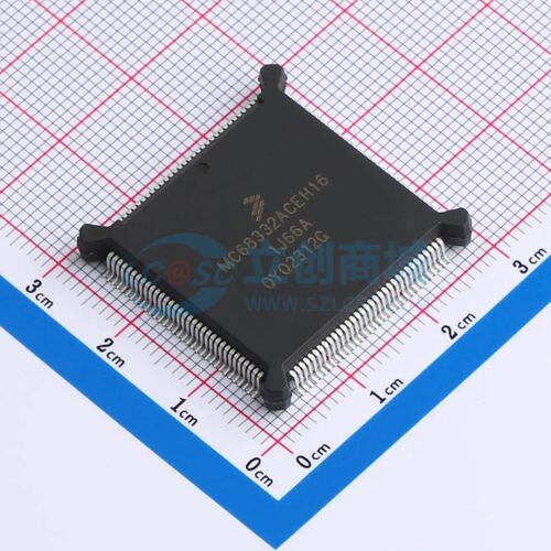 单片机 MC68332ACEH16 PQFP-132(24x24) 16MHz ARM 芯片