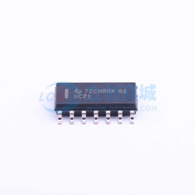 逻辑门 SN74HC21DR SOIC-14 原装正品 电子元器件配单