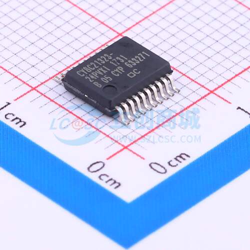 单片机(MCU/MPU/SOC) CY8C21323-24PVXI SSOP-20-208mil 原装正品