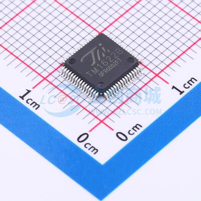 LCD驱动 TM1622B LQFP-64 原装正品 电子元器件配单