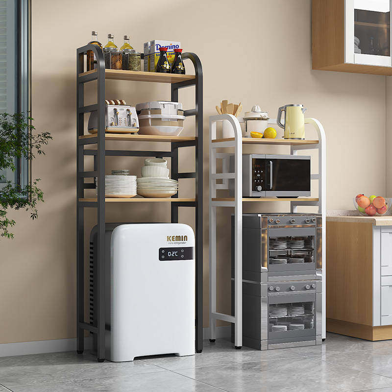 厨房消毒柜置物架落地小冰箱架子枭卫生间置物架上方阳台收纳架子